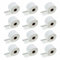 12 Rollen 11354 Etiketten kompatibel für Dymo LabelWriter Etikettendrucker, 57mm x 32mm, 1000 Stück pro Rolle, S0722540 Vielzweck-Etiketten von SmartProduct
