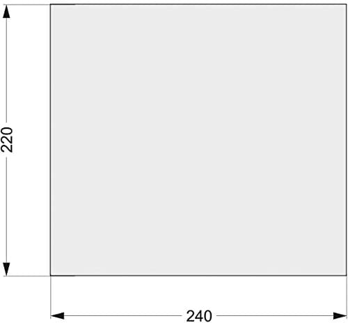 Tatonka Zeltunterlage Floorsheet Tyvek 1 (120 x 220 cm) - ultraleicht, wasserdicht, zuschneidbar und mit kleinem Packmaß - PFC/PFAS-frei, Weiß