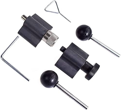 DAYUAN 6 TLG. Zahnriemenwechsel Arretierwerkzeug Motor-Instandsetzung Kompatibel mit Audi/Ford/VAG 1.2, 1.4, 1.6, 1.9, 2.0 SDI/TDI VW/Seat/Skoda