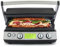 GreenPan Elite 6-in-1 Multi-Function Contact Grill & Griddle, PFAS-Free Healthy Ceramic Non-Stick, Dishwasher Safe Grill Plates, Adjustable Temp, Compact, Closed Press/Open Flat Surface, Black