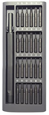 24 in 1 Kit Präzisions-Schraubendreher-Set Multifunktionswerkzeug Legierung Magnetischer Schraubendreher Reparatursatz für Xiaomi für Mijia