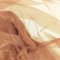 Tüll/Soft Mash UWE - leicht dehnbar - Meterware - für Bekleidung & Deko - Breite 150 cm - Soft und hochwertig (Cognac)