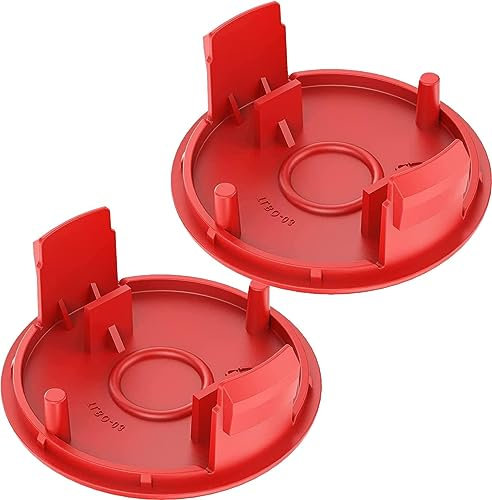 Cubierta de bobina para desbrozadora eléctrica Bosch AFS 23-37, 2 unidades, repuesto para desbrozadora eléctrica Bosch AFS 23-37