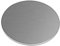 Placa redonda de acero inoxidable de 80 mm de diámetro, chapa de acero inoxidable de 0,5 mm, 1 mm, 2 mm y 5 mm, protector contra salpicaduras de acero inoxidable, 1 pieza(2mm)