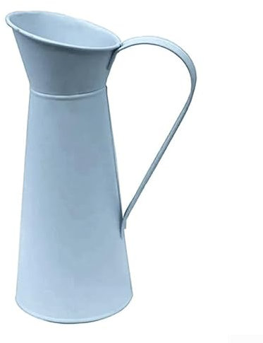 Pichet vintage en métal chic pour décoration de mariage ou de maison