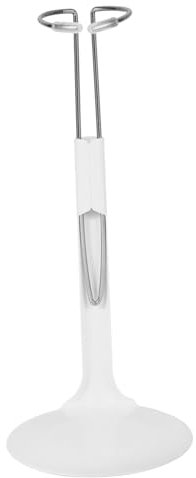 NAMOARLY Einstellbarer Puppenständer für Kleine Puppen Runde Basis Stabiler Metallständer für Puppen Display für Actionfiguren und Modelle