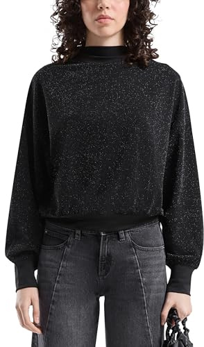 QS Glitzer-Sweatshirt