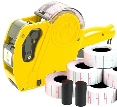 DSL MX5500 Price Gun Labeller Kit with Label & Ink Rollers