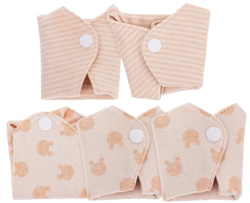 Wiederverwendbare Damenbinden 5 Stück-pack aus Baumwolle, Waschbar | Frauen im Menstruations und Wochenbettzeitraum, 9, 5x18, 5cm, Weich und Saugstark Zufälliger Stil