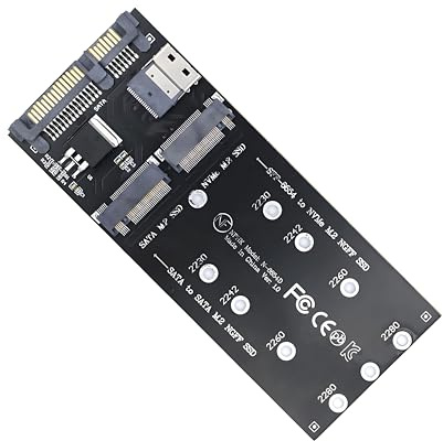 SFF-8654 to U2 Kit NGFF M-Key to Slimline SAS NVME PCIe SSD SATA Adapter for Mainboard