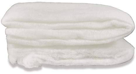 Riffelmacher 68600 - Schnee-Vliesdecke Schneedecke für Winterdekoration und Weihnachten 125 x 125 cm
