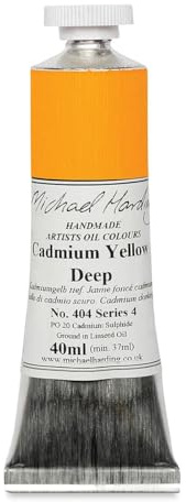 Michael Harding Oil Colour : 40ml Cadmium Yellow Deep