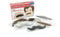 Gift Republic - Notfall-Schnurrbart | 6er-Set Notfall Schnurrbart | Fake Bart | Schnurbart kleben | Bart Kostüm | Schnurbart zum Aufkleben | Geschenk an Halloween, Karneval, Fasching, Partys