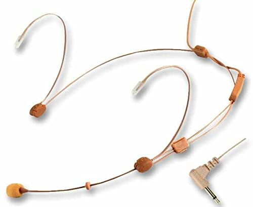 Pulse MIC-3000J Headset Condenser Microphone with 3.5 mm 90 Degree Mono Jack Plug