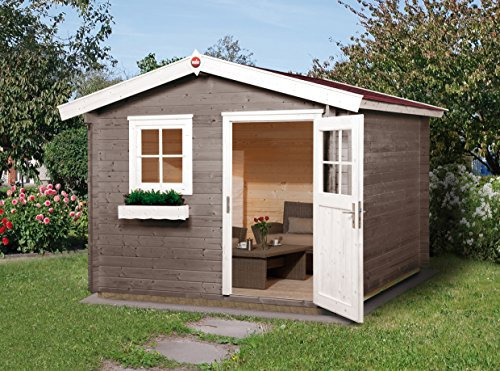 Weka Gartenhaus 106 Gr 3 Vordach 20 cm 28 mm