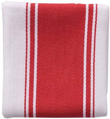 Dexam Love Colour Tea Towels, 70cm x 45cm, Scarlet