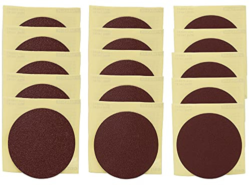 Schleifblatt Set für Parkside Tellerschleifer PTSG 140 B2 - IAN 290842 304699 | selbstklebend mit unterschiedlicher Körnung K80, K150, K240