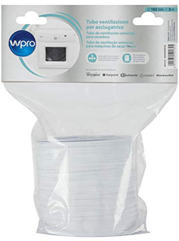 WPRO Genuine Tumble Dryer Vent Hose Pipe (3m / 4 diameter)