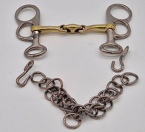 Pelham Postkandare Fahrgebiss incl.Kinnkette Minipony Minishetty Shetty Pony Falabella Gebiss7,0 7,5 8,0 8,5 9,0 9,5 10,0 10,5 11,0 11,5 12,0 12,5 Postkandare Tysons (7,0)