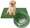Artificial Pet Pee Grass Mat for Puppy, Pet Turf Fake Grass Replacement Pad for Dog Potty Training, Indoor and Outdoor (46 x 58.5 cm)