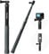 TELESIN Selfie Stick con Treppiede per GoPro Max Insta360 (120cm/47.2 pollici), Estensione Telescopica in Fibra di Carbonio Lungo Selfie Pole per Go Pro Hero 13 12 11 10 9 DJI Osmo Action insta360