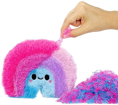Fluffie Stuffiez Kleine Sammelplüschfigur - RAINBOW - Überraschung beim Auspacken mit ASMR Fidget DIY Fellabziehen, Ultrasofter Flaum - für Kinder ab 4 Jahren