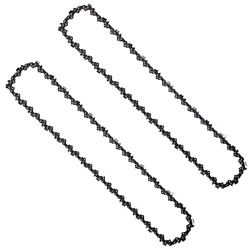 Opuladuo 2 catene per motosega da 40 cm per Einhell GH-EC 2040, ricambio per motosega Einhell GH-EC 2040