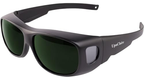 UpaClaire IPL Laserschutzbrille, 200 nm-2000 nm, Anti-Beschlag, UV400-Schutz, OD5+, für IPL gepulstes Licht, Haarentfernung, Schönheitstherapie