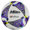 Mitre Training Women's FA Cup Fußball | Leistungsstarker Trainingsball | Besonders strapazierfähiges Design Fußball, Weiß/Purpur/Grün, 5