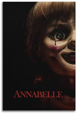 Zamou Annabelle Leinwand-Poster, Wandkunst, dekoratives Wohnzimmer-Poster, Schlafzimmer-Poster, 30 x 45 cm, ungerahmter Stil
