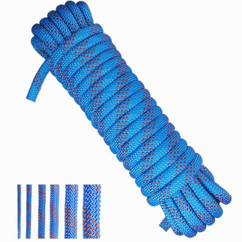 Treadstar, corde en polypropylène, corde bleue de 10 mm, corde de mouillage pour bateau, corde tressée en nylon pour lignes de quai (20 mm - 10 mètres)