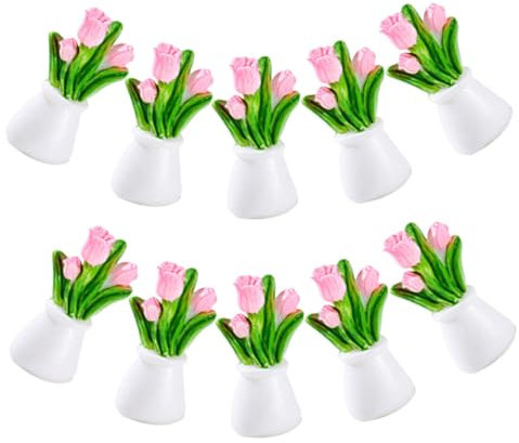 YARNOW 10stücke Teiliges Miniatur Bonsai Pflanzen Für Dekoration Kunstpflanzen Im Blumentopf Und Projekte