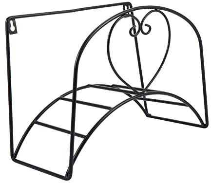 OFFSCH Wandhalterung Für Gartenschläuche Dekorativer Schlauchhalter Aus Robust Und Installieren Für Innen Und Außenbereiche Hält Schläuche Ordentlich Und Sicher