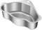 Filtro de esquina para fregadero de cocina, de acero inoxidable, colador para fregadero de cocina