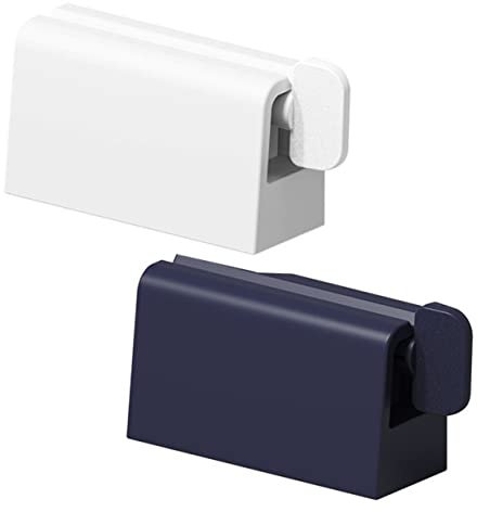 Beaupretty 3piezas Exprimidor De Pasta De Dientes De Pared Dispensador Perforación Soporte Organizador De Baño