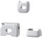 Funda protectora de silicona portátil para mini micrófono DJI MIC, color sólido, a prueba de golpes, impermeable, funda protectora de micrófono inalámbrico (1 TX+1 RX Set gris)