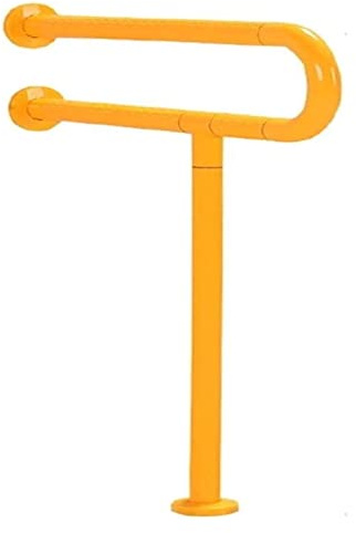 Haltegriff U-förmiger Sicherheits-Haltegriff aus Nylon und Edelstahl, rutschfest, Fallschutz, Toilettengriff