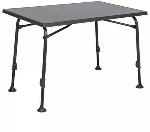 Westfield Outdoors Aircolite Black Edition Klapptisch, 115x70x74 cm, Schwarz, 10,8 kg, 30 kg Belastbarkeit, Aluminium