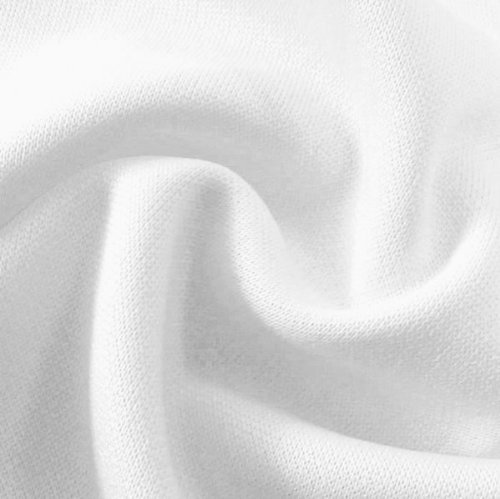 STOFFKONTOR Modestoff Dekostoff universal Stoff Meterware - zum Nähen von Bekleidung und Dekorationen jeder Art (Schnee-Weiß)