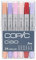 COPIC Ciao Coloured Marker Pen - Set of 24 Basics, For Art & Crafts, Colouring, Graphics, Highlighter, Design, Anime, Professional & Beginners, Art Supplies & Colouring Books
