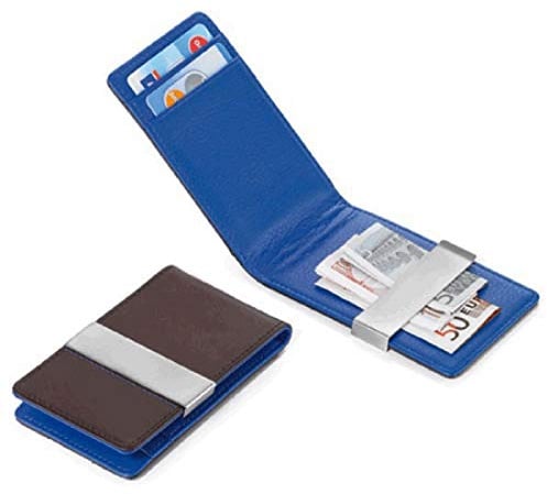 Troika Blue Canyon Credit Card Case with Money Clip (CCC38BB)