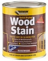 Everbuild Wstainsrw02 Wood Stain Rosewood 250ml