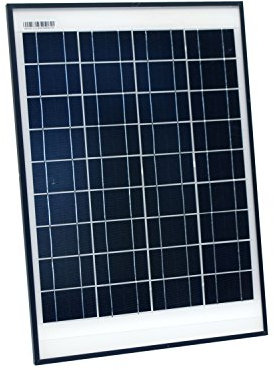 ALEKO Panneau Solaire monocristallin SP20W24V 20 W 24 V pour ouvre-Portail de Piscine, Jardin, allée