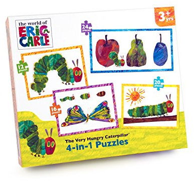 Paul Lamond 6135 'The Very Hungry Caterpillar' 4-in-1 Puzzle Set