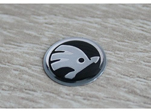 Skoda 5E0837891 Emblem Zeichen Autoschlüssel Zündschlüssel Plakette Fernbedienung