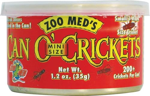 Can O Mini Crickets Pet Food [Set of 2]