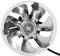 50W 220V 180mm Ventilateur d'Évacuation, Ventilateur D'extraction Silencieux Extracteur D'air Mural Système d'Échappement Ventilation d'Évacuation pour Cuisine, Salle de Bain, Toilette