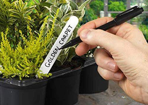 3XGarden Marker Pen for Plant Labels Waterproof Long Lasting Black Ink