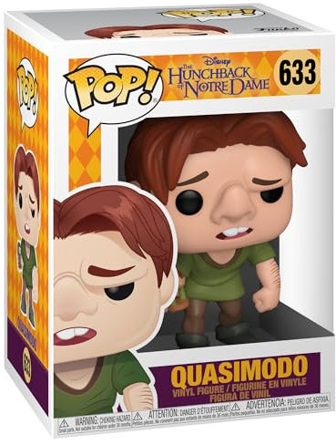 Funko Pop! Disney: Hunchback of Notre Dame - Quasimodo - Figura de Vinilo Coleccionable - Idea de Regalo- Mercancia Oficial - Juguetes para Niños y Adultos - Movies Fans - Muñeco para Coleccionistas