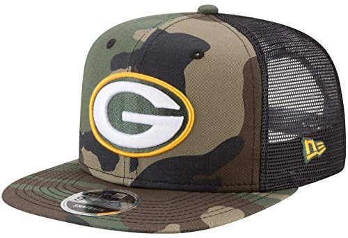 New Era 9Fifty Mesh Snapback Cap Green Bay Packers Wood camo